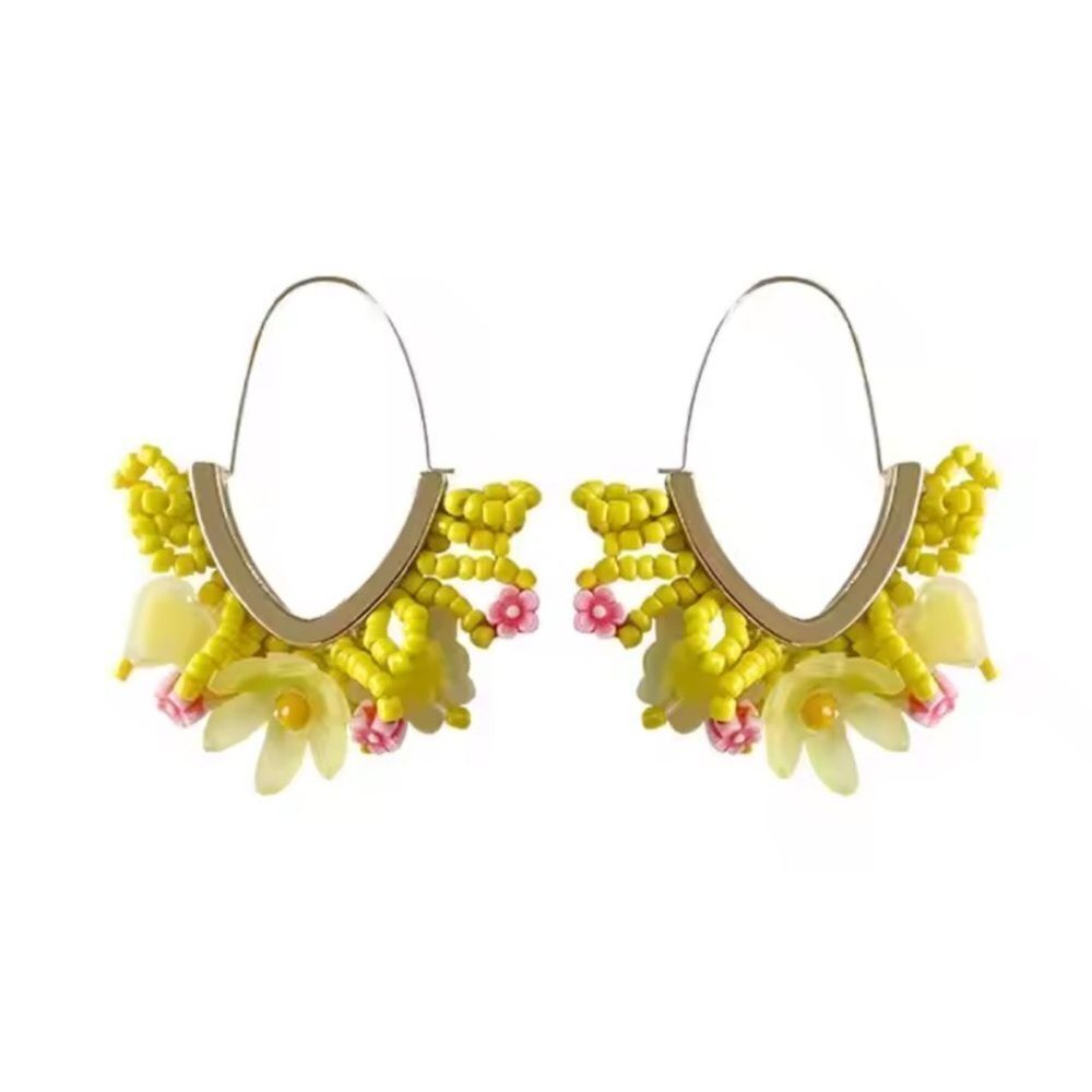 Bohemian hoop earrings M288